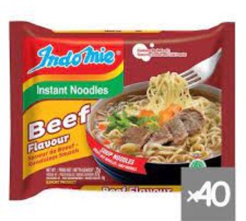 Indomie Noodles Beef Flavour 70g by 40